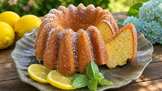 Kek i Butë me Limon 🍋 Kur ju haet diçka e Shijshme me Kafe ☕️