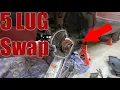 4 To 5 Lug Swap On Foxbody Mustang