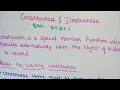 Chapter 9 Constructors Part 1