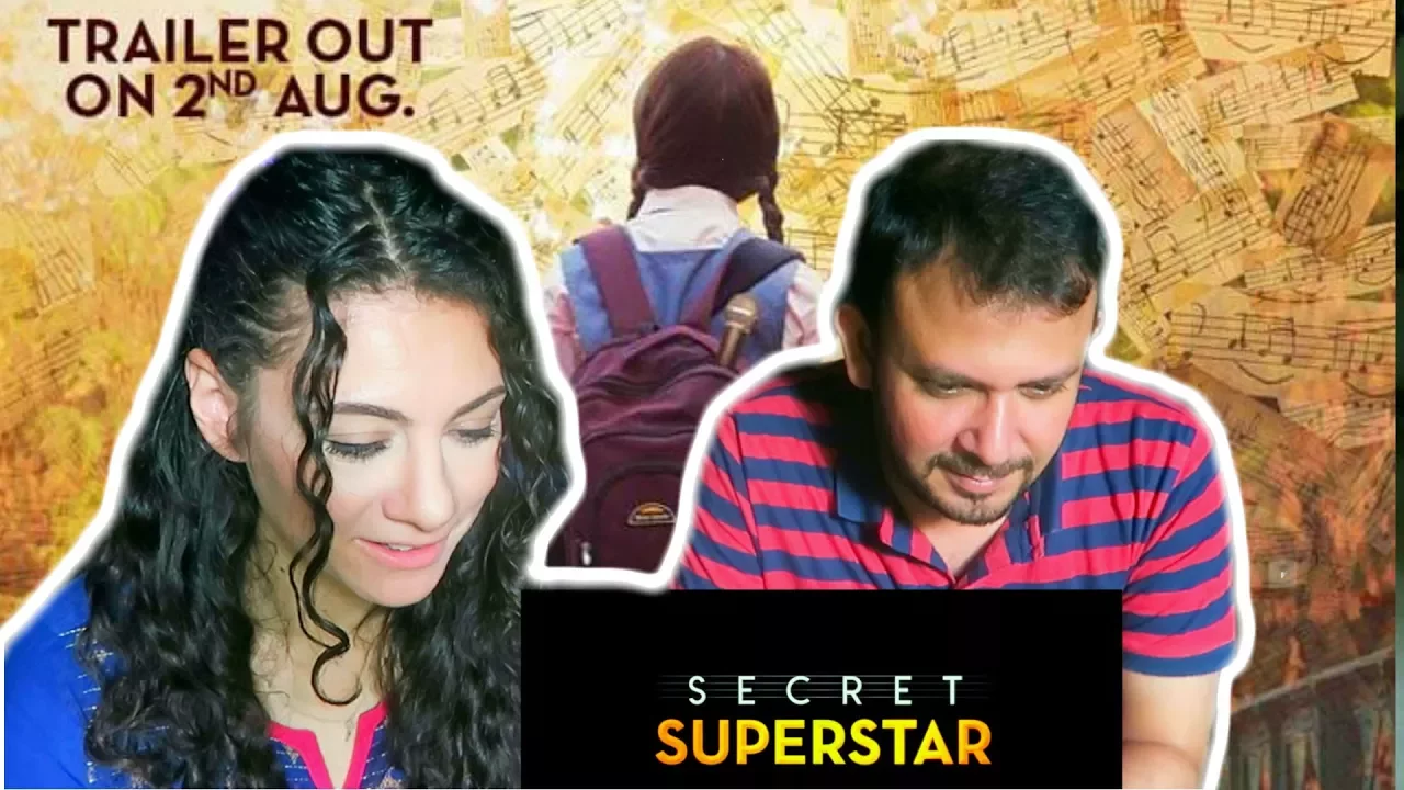 SECRET SUPERSTAR TRAILER REACTION | BOLLYWOOD REACTION IV