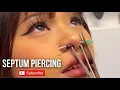 Download Lagu Septum nose piercing for this beauty ⚡️ Don’t try this at home! #septum #nosepiercing