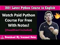Python Tutorial For Beginners With Notes
