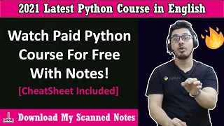 Python Tutorial For Beginners With Notes