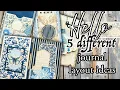 5 SIMPLE journal page layout ideas QUICK and EASY