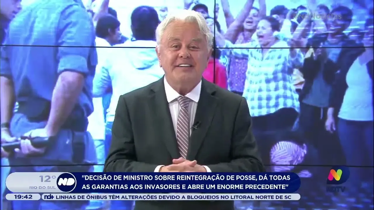 Paulo Alceu comenta sobre a decisão do ministro em relação a reintegração de posse