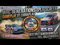 WRC Generations Split Screen Gameplay PS5 Pro 4K 60FPS Max Graphics Showdown