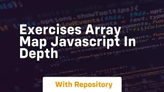 Exercises array map javascript in depth