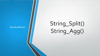 29 String - Split String