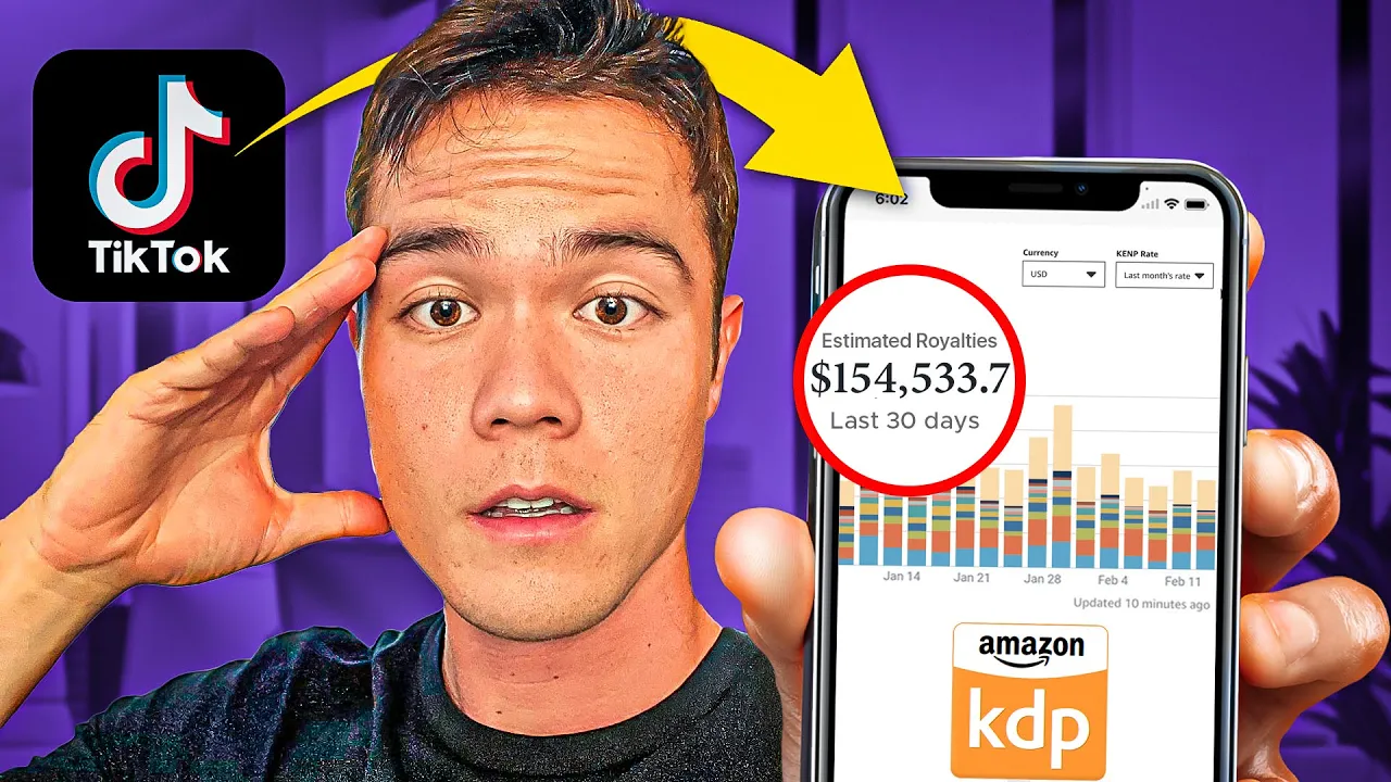 $154k/mo Selling Low Content Books on Amazon KDP (NEW Strategy)