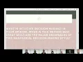 CIB1001 CHAPTER 4 FOUNDATIONS IN DECISION MAKING Group 4 tuto 1