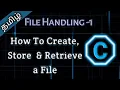 49 File Handling in C - 1 in Tamil