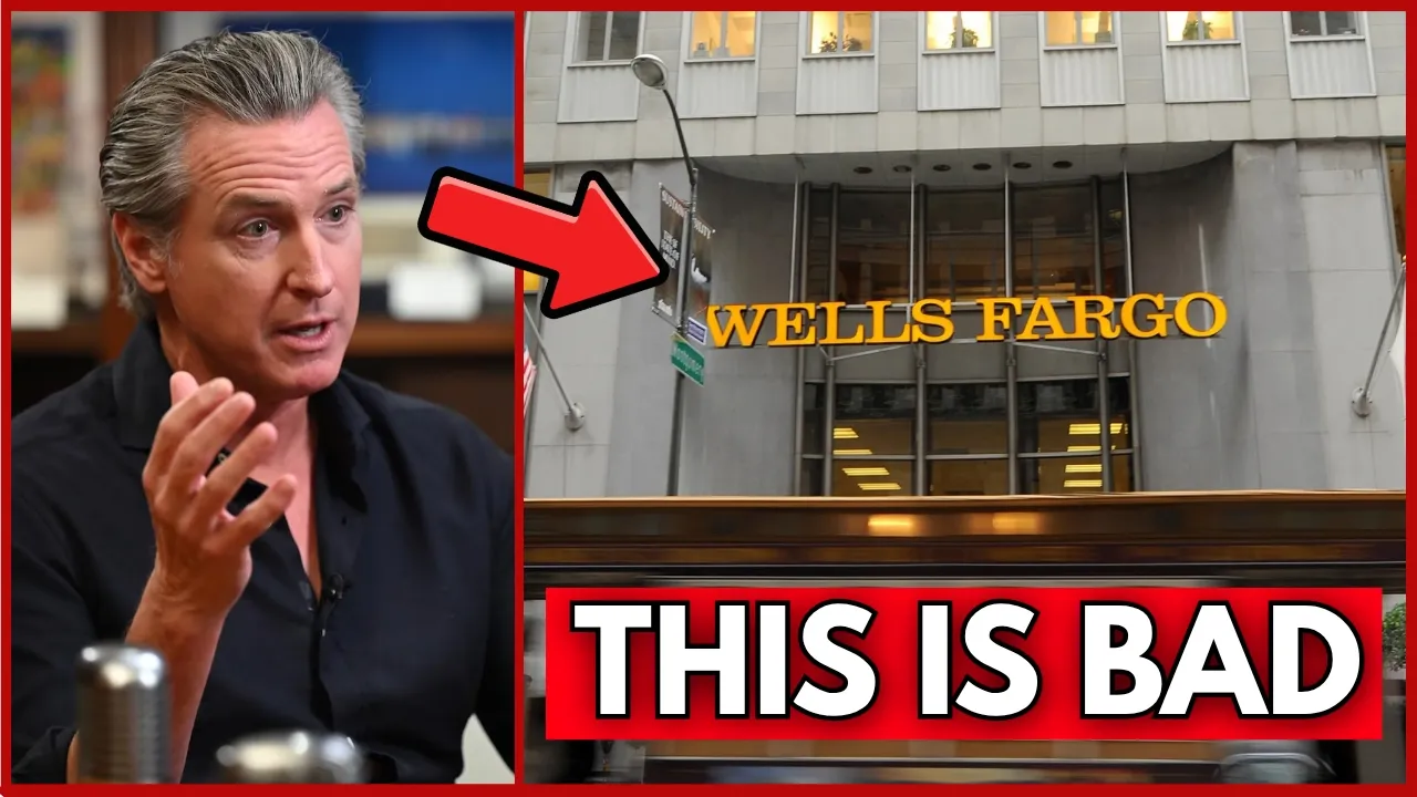 Governor Of California ERUPTS After Wells Fargo MOVES Wealth Division To Florida OFFICIALLY! thumbnail