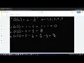 functional notation with fractions