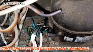 circuito el ctrico de una heladera familiar