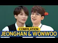 Download Lagu [Knowing Bros] 'Last Night' Angry JEONGHAN \u0026 Lazy Person WONWOO Compilation 🤣