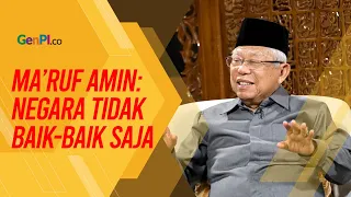 Ma’ruf Amin Ingatkan Kabinet Prabowo: Negara Tidak Baik-baik Saja