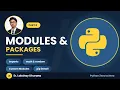 Python Full Course for Beginners Part 8 - Modules Packages import pip install