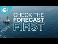 Marine weather safety Check the forecast first