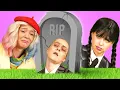 Detective Nerd Takes On the Case - Nerd Detective vs Mario Mermaid and Wednesday