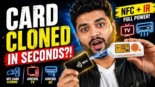 I Tested Flipper Zero NFC IR Card Cloning TV AC Control