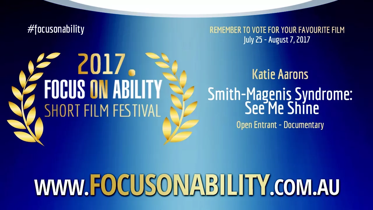 Smith-Magenis Syndrome: See Me Shine (2017) — film still