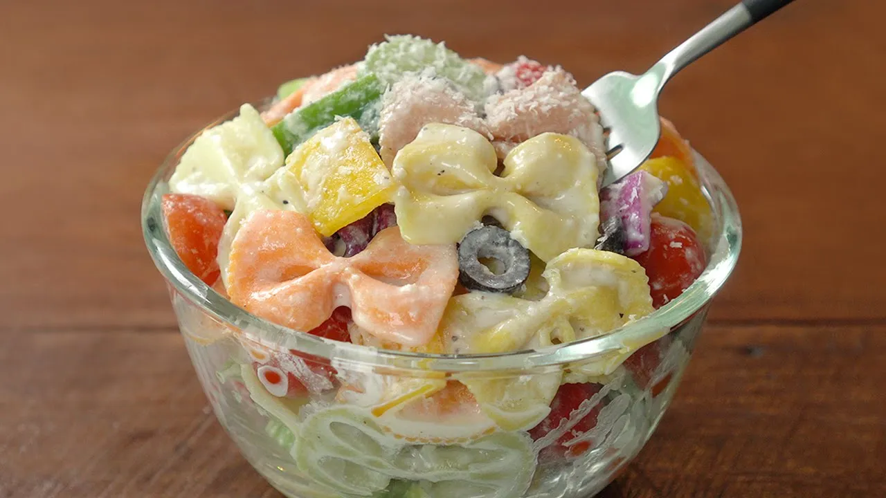 갈릭크림 냉파스타