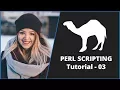 PERL Tutorial - 3 PERL Tutorial for Beginners