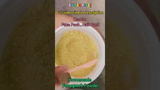 Homemade Fenugreek Powder Shorts 