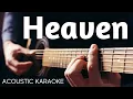 Lagu Bryan Adams - Heaven  *  Acoustic Guitar Karaoke