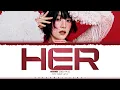 MINNIE ((G)I-DLE) 'HER' Lyrics (민니 HER 가사) [Color Coded Han_Rom_Eng] | ShadowByYoongi