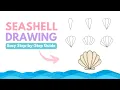 How to Draw a Seashell - A Step-by-Step Guide