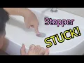 Sink Stopper Stuck super easy fix DIY Savings 150