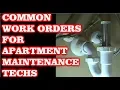 Common Work Orders In Apartment Maintenance