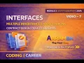 Interfaces in Java Explained Multiple Inheritance Loose Coupling OOPS Module 3 7