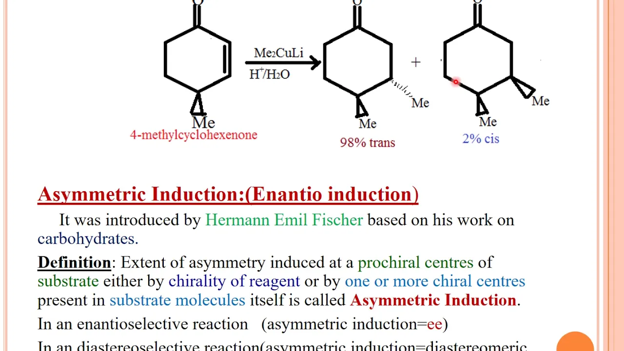 Asymmetric Synthesis II( M.Sc.,)