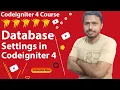 Setting database in Codeigniter 4 Setup Codeigniter 4 database Configure Database in ci4