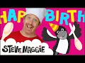Lagu Chocolate Birthday Cake Story for Kids from Steve and Maggie | Wow English TV