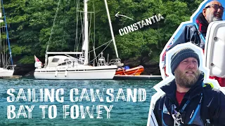 Sailing Cawsand Bay to Fowey | Dolphins, Coastal Walks & Tender Trouble – Living With The Tide