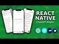 ChatGPT Clone with React Native Step-by-Step Tutorial