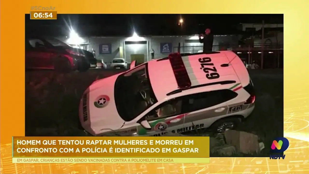 Suspeito de sequestrar 2 mulheres em Indaial foge e é identificado na cidade de Blumenau