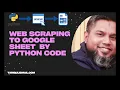 Web Scraping To Google Sheets using Python