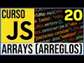 Arrays Arreglos en JavaScript Estructuras de datos Curso JavaScript 20