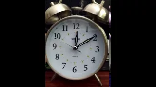 Sharp SPC800 Twin Bell Alarm Clock Ring Test  Sharp SPC800 Twin Bell Alarm Clock Ring Test