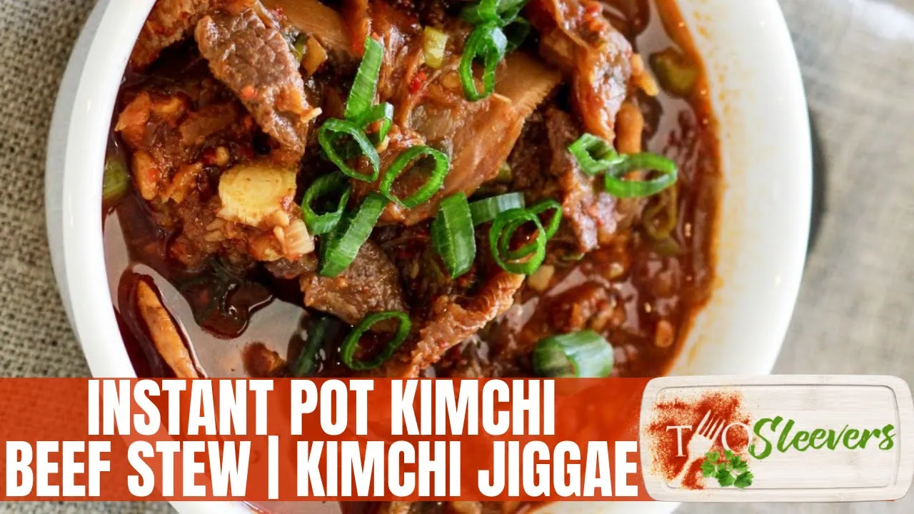 Instant Pot Kimchi Beef Stew Kimchi Jiggae RECIPE