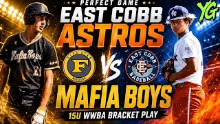East Cobb Astros vs Mafia Boys Perfect Game 15U WWBA Bracket Play