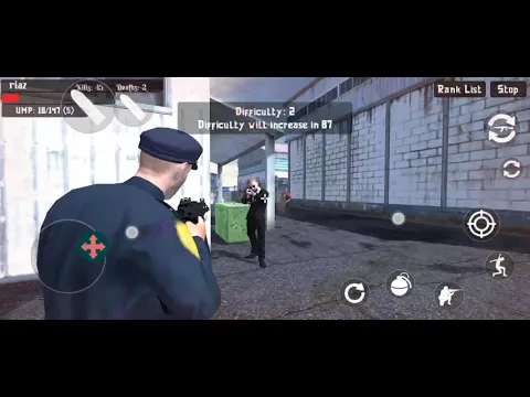Battle of Agents - Offline multiplayer shooting - Android gameplay clip