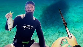 My First ever Catch and Cook with a rusty Speargun