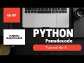 ICT Python Pseudocode Tutorial No - 5 Channel1 IT Rumesh Gunathilake