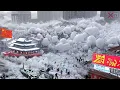 Download Lagu Chaos in China: Monsterlijke hagelstorm en overstromingen verwoesten Sichuan — Wegen verdwenen, s...