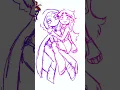 raven and starfire speeddraw